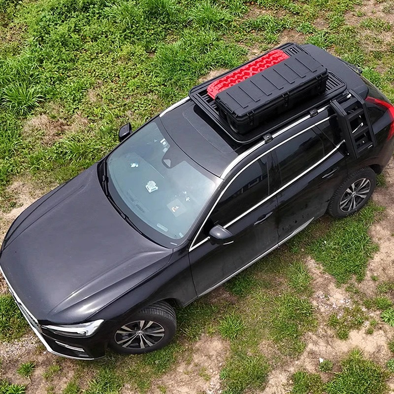 Aluminum Alloy Car Roof Cargo Luggage Rack Baskets for XC90 2019-2024 2025+